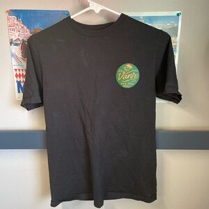 Black Vans Graphic T-Shirt Kids Size Large
